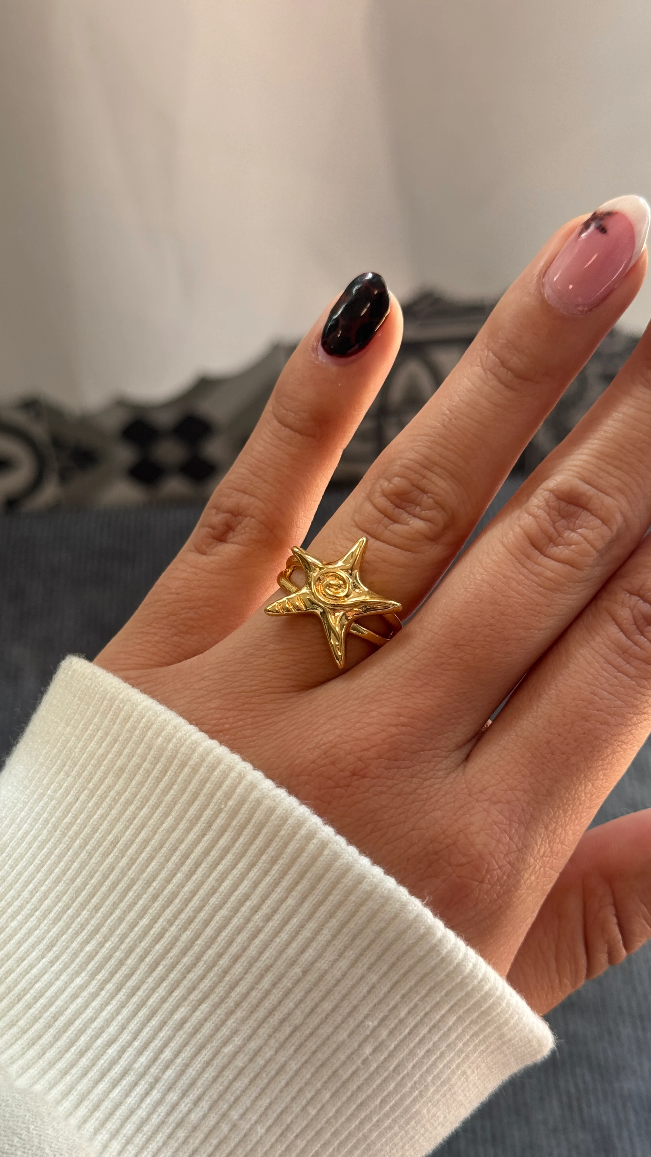 ANILLOS ACERO - ESTRELLA #014, foto 1 de 3