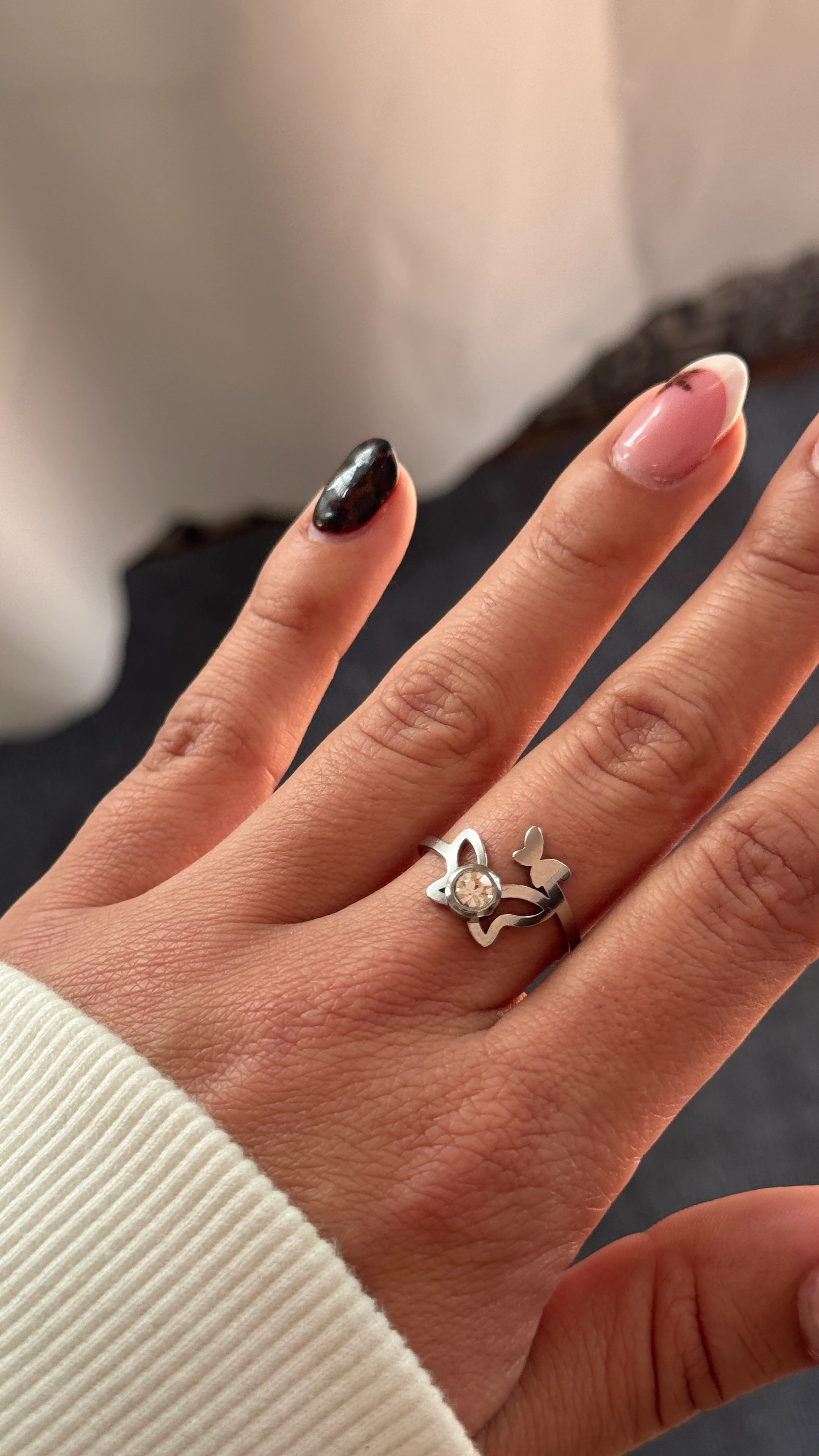 ANILLO ACERO - MARIPOSA, foto 1 de 4