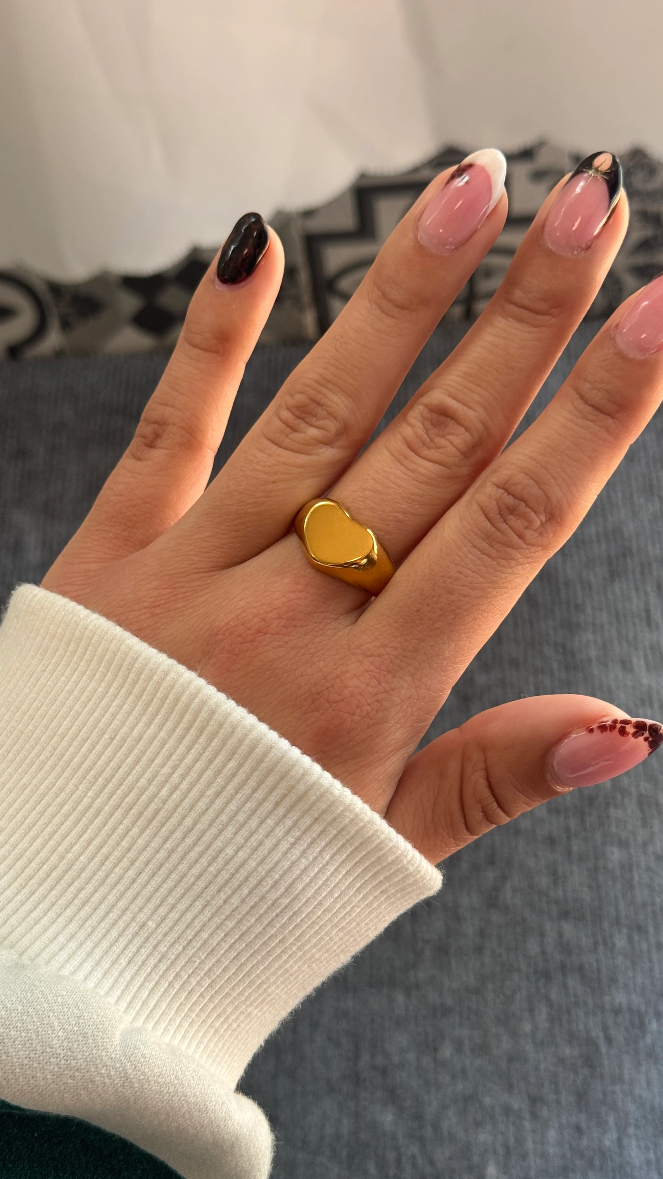 ANILLO ACERO - CORAZÓN #013, foto 1 de 3