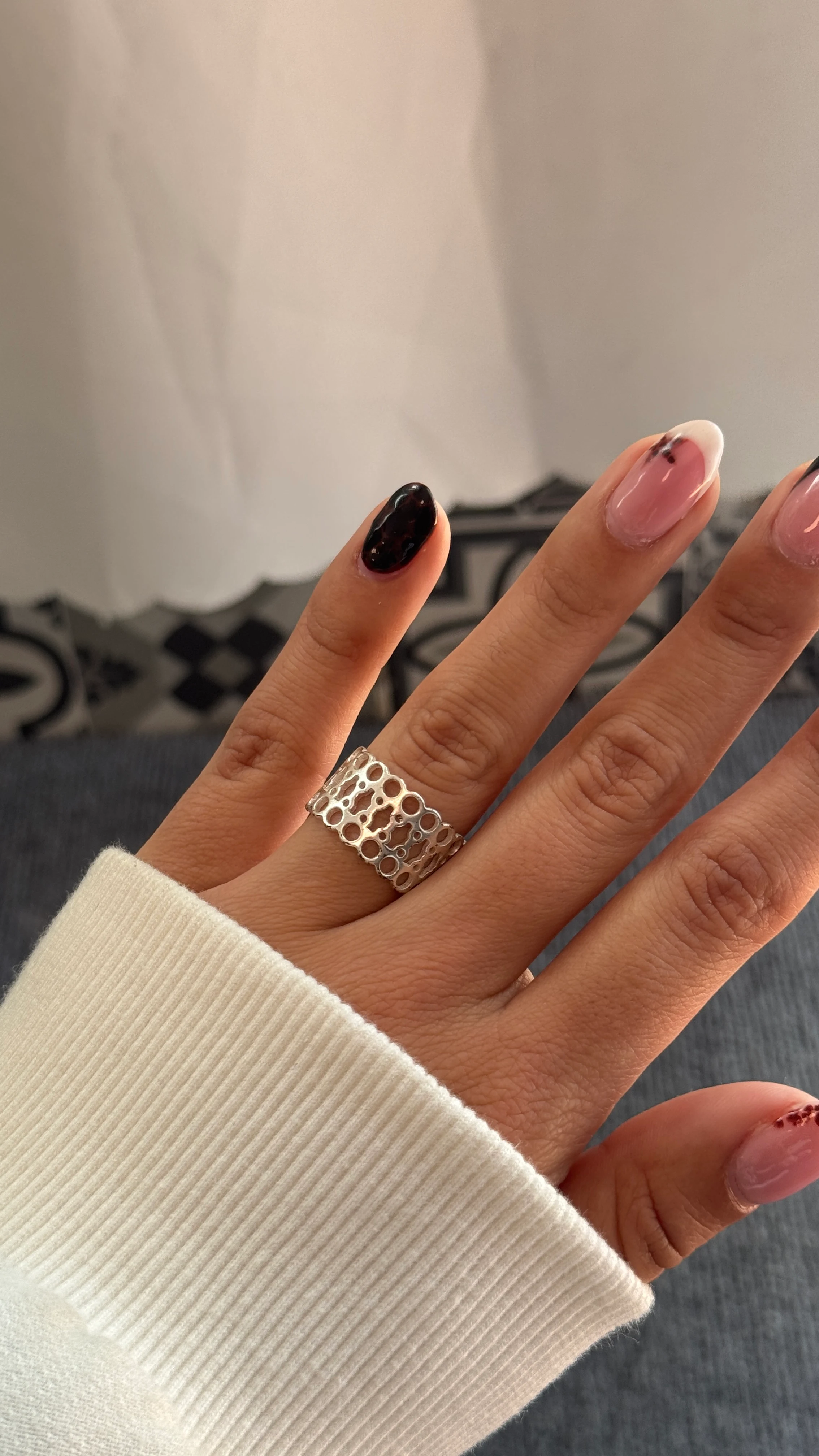 ANILLO ACERO BLANCO, foto 1 de 3