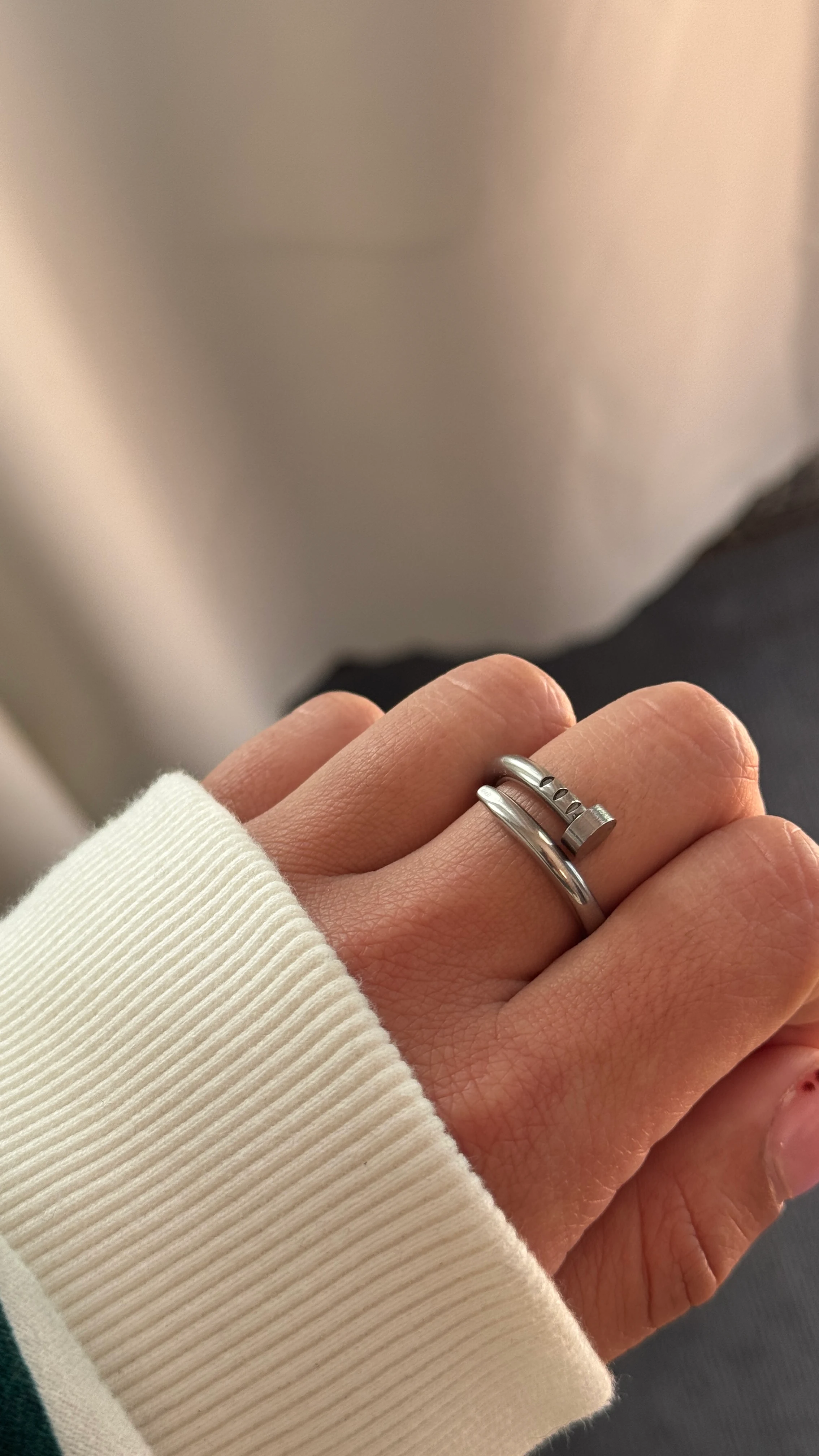 ANILLO ACERO - CLAVO #066, foto 1 de 4